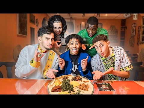 My Moroccan Friends Taste Enjera for the First Time 🇪🇹