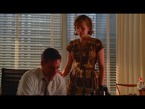 MAD MEN - "The Suitcase" - Don & Peggy Spend Time Together - Anna Dies - Don Draper