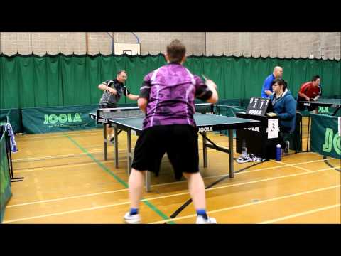 tournament forehand fade flick with forehand topspin sidespin