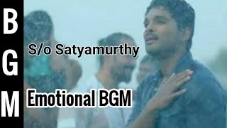 Son of Satyamurthy Emotional BGM ringtone Music Al