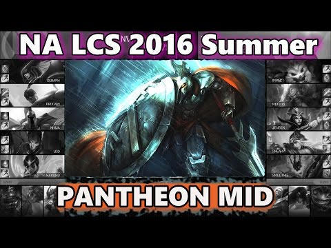 First Pantheon pick in NA LCS 2016 Summer | Ninja Mid | NV vs C9