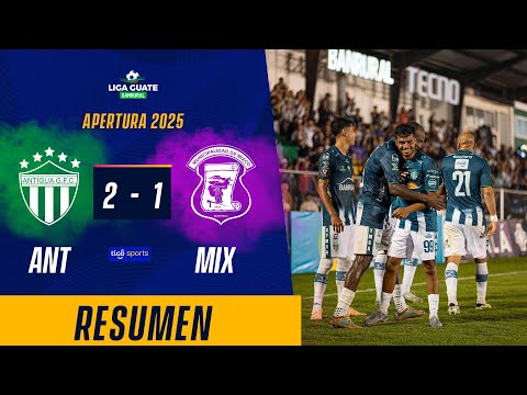 Antigua ends Mixco's unbeaten streak | Antigua GFC 2-1 Mixco Imperial | Full Summary