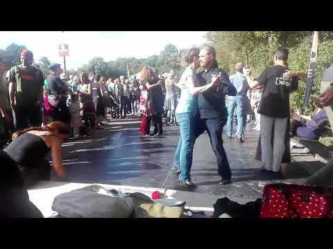 Tango Mio Openair-Milonga beim Fontänenfest 2017 Halle (Saale)