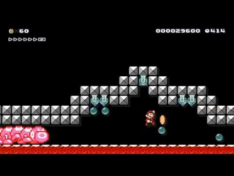 Revenge of Wiggler's Mother by Gatsby - SUPER MARIO MAKER - No Commentary 1AH