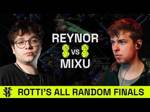 Reynor VS Mixu | Rotti's All Random Finals | UB Semifinals | Starcraft 2