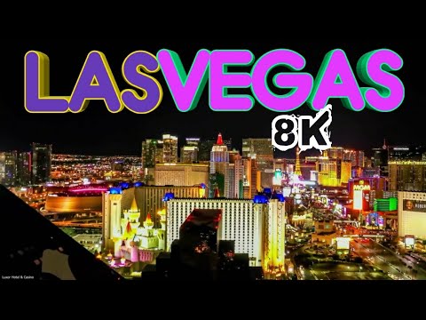 LAS VEGAS 8K 60 FPS || TOUSIF OFFICIAL || 8K WORLD ✨