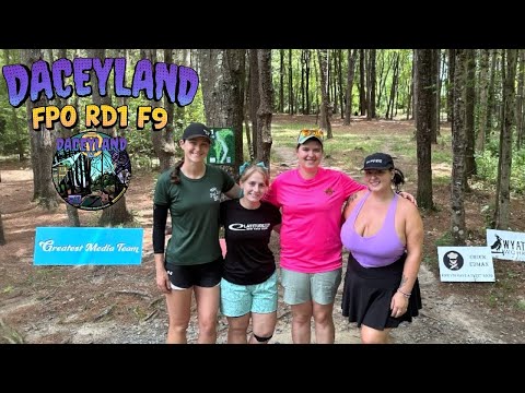 Daceyland Open - Rose Shertick, Kathryn Maloney, Kaitlyn Clay, Halie Foundas | FPO RD1 F9| By GMT