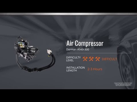 Air Suspension Compressor Installation for Select Jeep Grand Cherokee Models
