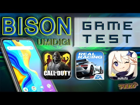 UMIDIGI BISON 🕹️👾 Game TEST de Juegos #callofdutymobile #RealRacing3 #genshinimpact