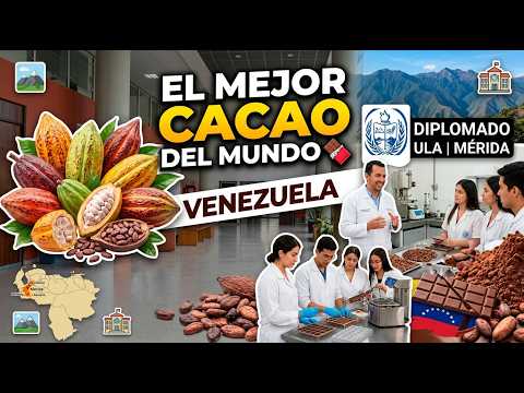 EL MEJOR CACAO DEL MUNDO 🍫 | Diplomado de Cacao ULA Mérida