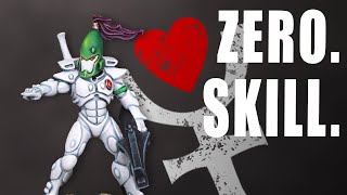 The EASIEST way of painting WHITE. Just THREE steps - Zero Skill 18