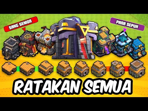 AKU MERATAKAN SEMUA TOWNHALL CoC