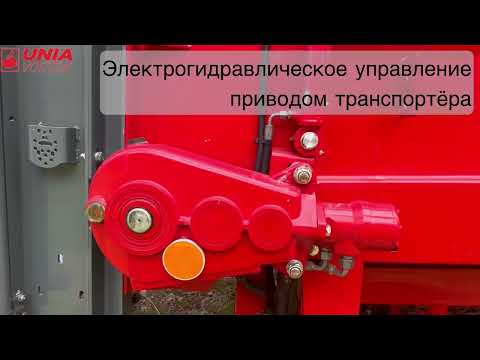 Машина для внесения органики UNIA TYTAN 18 TD Premium. Небольшой обзор на складе. 