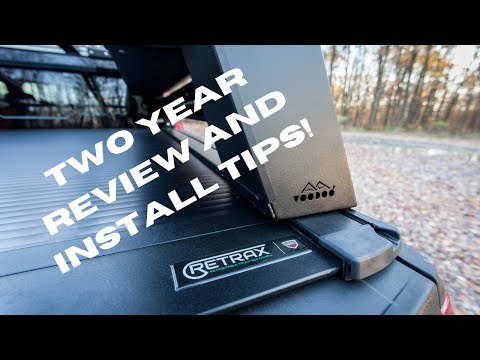 Retrax Pro XR Tonneau Cover 2 Year Review | Power Sliding Bed Cover with T-Slot.
