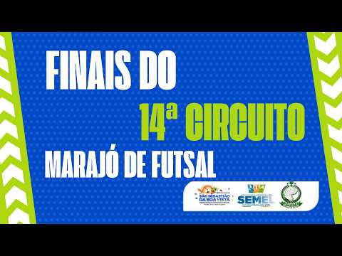 Finais do 14º Circuito Marajó de Futsal 2026, em São Sebastião da Boa Vista-PA.