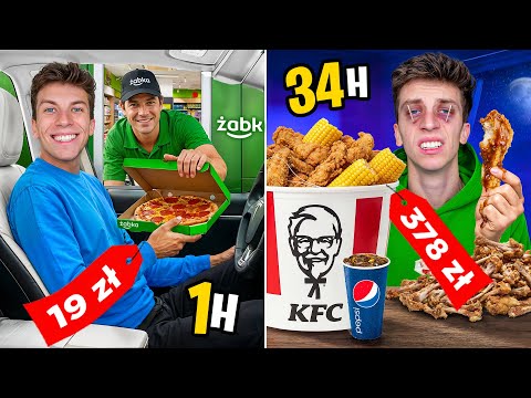 I HAVE TO EAT THE MOST EXPENSIVE FOOD AT ANY FAST FOOD BEFORE I FALL ASLEEP