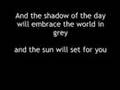 Linkin park - Shadow of the day lyrics 