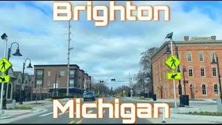 Brighton, Michigan - City Tour & Drive Thru