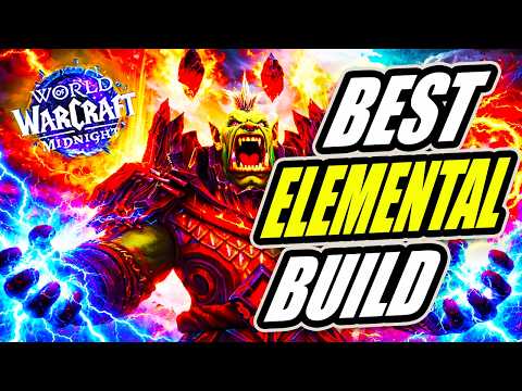 *UPDATED* BEST ELEMENTAL SHAMAN BUILD + BURST ROTATION +BIS STAT Midnight 12.0 World of Warcraft PvP