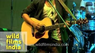 Alobo Naga &amp; The band live concert at Talkatora stadium, Delhi