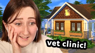attempting to build a *realistic* vet clinic in the sims