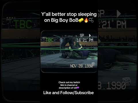 Big boy Sponge🧽🔥😤 #gaming #wwe #wwe2k24 #twitch #youtube #squidnation #fyp  #spongebob #marvel