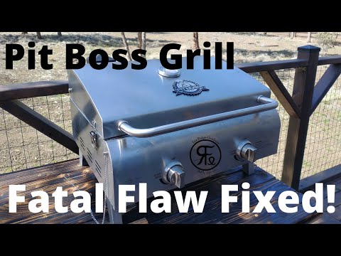 Pit Boss Grill has One Massive Flaw.  How to Fix it.