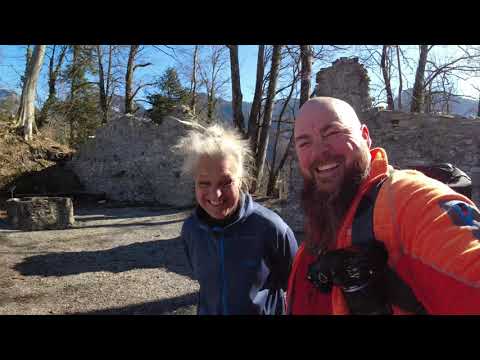 Rundwanderung zur Burg Alt Ems hinüber zum Schloss Glopper