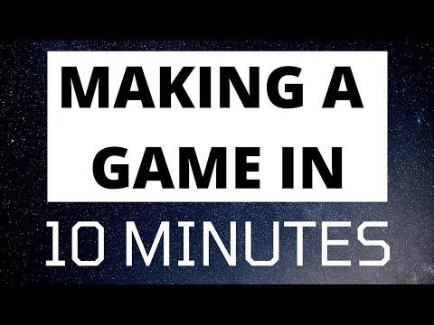 MAKING A GAME IN 10 MINUTES #BrackeysChallenge #10minGameDev