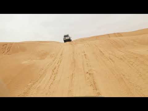 Sahara-Abenteuer in Tunesien – Auf dem Weg ins Camp Mars.