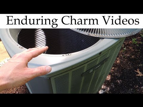 Clean And Inspect Your Air Conditioning Condenser - YouTube