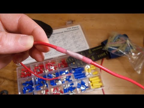 How to Strip and Connect Wires with a Butt Connector and Heat Shrink