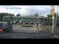 Russia. The accident at the level crossing \ Авария на ...