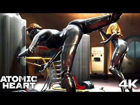 Atomic Heart – All Robot Girl Twins Scenes 4K UHD