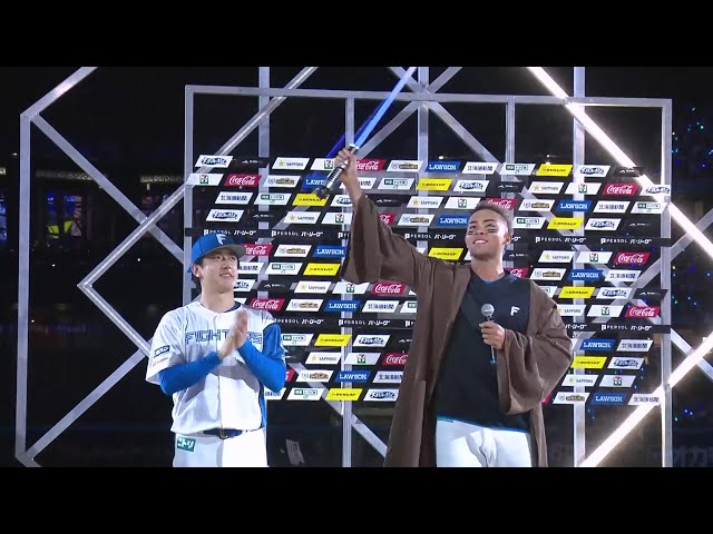 ファイターズ・北山亘基投手・水谷瞬選手ヒーローインタビュー 8月29日 北海道日本ハムファイターズ 対 東北楽天ゴールデンイーグルス