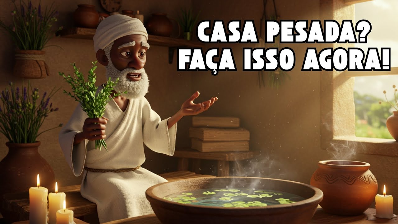 Casa Pesada? Preto Velho Ensina Como Limpar a Energia do Seu Lar!