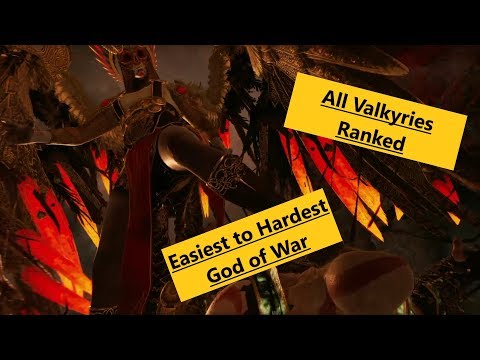 Valkyries Ranked Easiest to Hardest - God of War