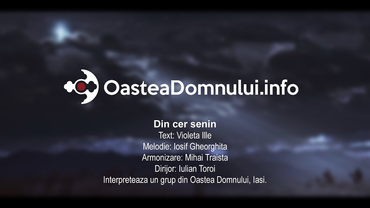 Din cer senin – Un grup al Oastei Domnului