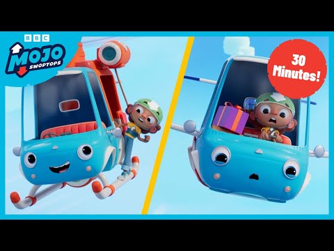 High-Speed Rescue Adventures 🚚🔥 | Fun Truck COMPILATION for Kids | Mojo Swoptops