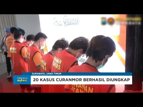 8 PELAKU AKSI CURANM0R BERHASIL DIAMANKAN SAT RESKRIM POLRESTABES SURABAYA