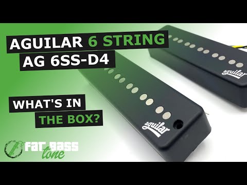 Aguilar AG 6SS-D4 Super Single 6 String Bass Pickup Set: What’s In The Box (A Close-Up Look)