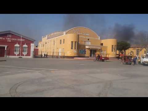 ¿CONOCES LA PLAZA DE ARMAS CASA GRANDE DE DÍA? QUEDA POR TRUJILLO