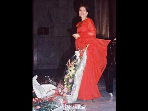 Maria Callas sings A te, o cara (tenor aria from I Puritani)