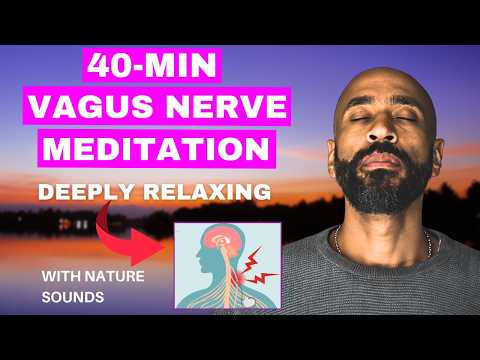 40 Minute Vagus Nerve Meditation | Your Path to Stress Relief and Calm with Chibs Okereke