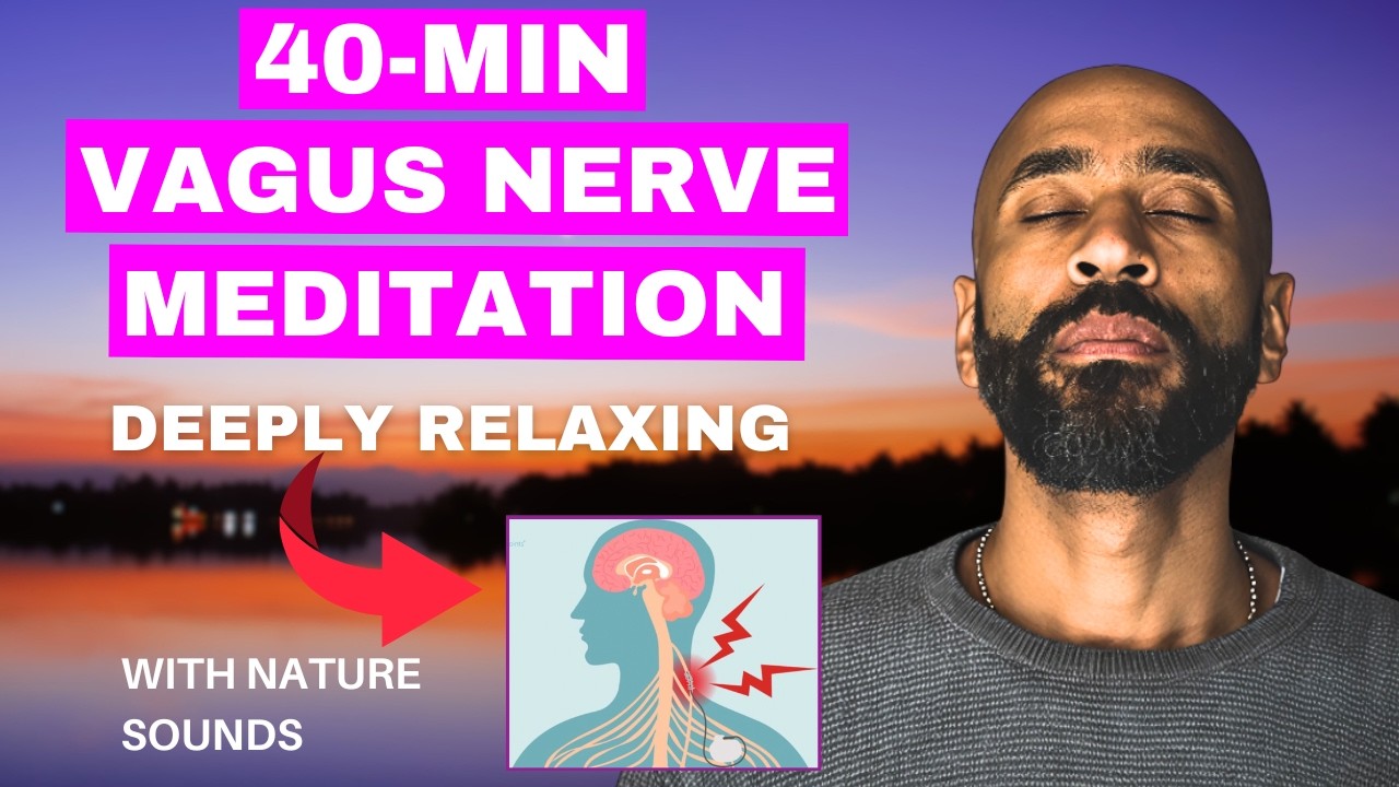 40 Minute Vagus Nerve Meditation | Your Path to Stress Relief and Calm with Chibs Okereke