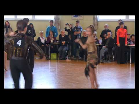glm junioren 2b latein 2012 Delmenhorst.cha-cha erwin & mercedes