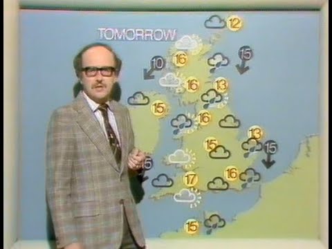 Here is the Weather! - with Michael Fish Thursday 25th June 1981 BBC1