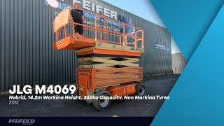 Купить ножничный подъемник JLG M4069 Hybrid, 14.2m Working Height, 360kg Capacity - Изображение 4 | Machineryline GE Ножничный подъемник JLG M4069 Hybrid, 14.2m Working Height, 360kg Capacity | Изображение 4 - Machineryline