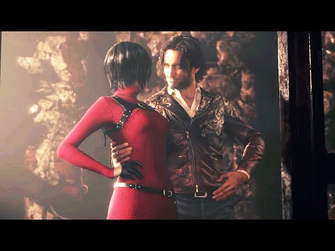 Resident Evil 4: Separate Ways - Ada Wong flirts with Luis
