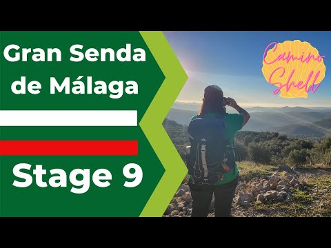 Gran Senda de Málaga Stage 9 Periana to Riogordo (Camino Shell)